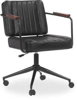 Mason Office Chair, Vintage Black