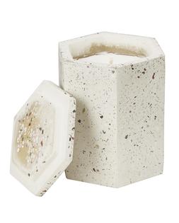 Hexagonal Terrazzo Candle