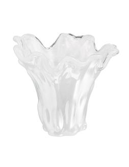 White Iridescent Small Vase