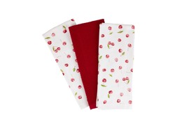 Homesense Cherries Kitchen Towels Set £10.99