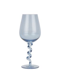 Homesense - blue wine glass &pound;5.99 (RRP &pound;XX)