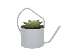 Homesense-watering can with fake plant &pound;7.99 (RRP &pound;16.99)