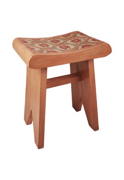 Homesense wooden decorated stool £49.99 (RRP £)