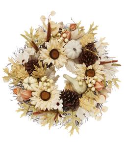 Sunflower & Pumpkin Wreath