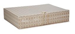 Beige File Box