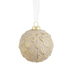 Antique Gold Textured 3 Pack Baubles
