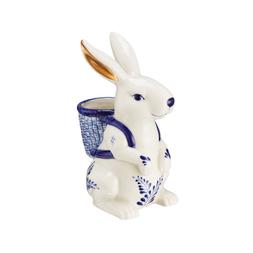 Ceramic Blue And White Bunny &pound;4.99