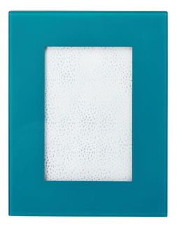 colour drenching teal photo frame &pound;6.99