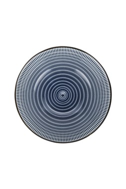 Homesense - Blue and White Striped Bowl 2 - £5.99