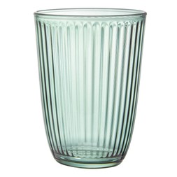 Homesense Colour Drench teal glass tumbler &pound;6.99