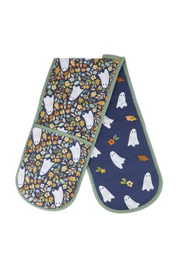 Homesense - Halloween Floral Ghost Oven Glove - £5.99 - (RRP £15.00)