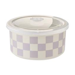 Homesense - Lilac Check Ceramic £4.99