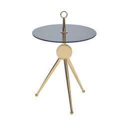 Homesense - Round Glass Sidetable, &pound;149.99