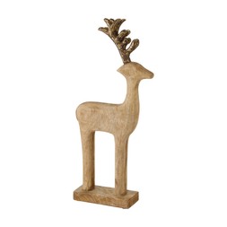 Homesense - Wood Deer Decor £9.99