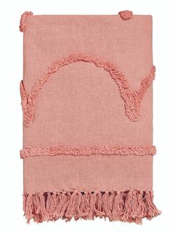 Mothers Day peach textured throw RRP