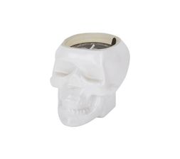 white skull candle &pound;6.99
