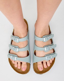 Birkenstock Florida Blue Birko-Flor Sandals