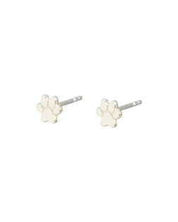 Milo Paw Print Silver Plated Stud Earrings	£16.5 €21.5