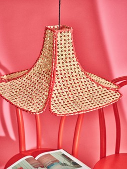 Gloria Rattan Woven Lamp Shade £65