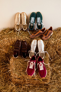Hoff Bridge Gold Trainers