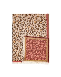 Leopard Print Jacquard Throw £39.50