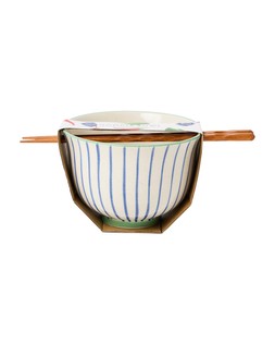Nori Ceramic Noodle Bowl & Chopsticks £15 €19.50