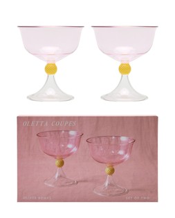 Olleta Swirl Coupes Set of Two £28