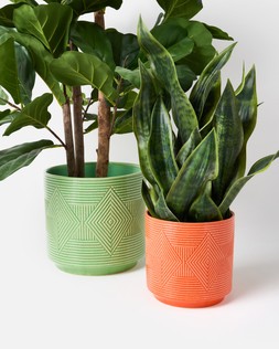 Punta Green Ceramic Plant Pot Extra Large £39.50