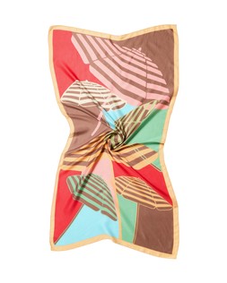 Striped Parasol Print Lightweight Scarf £28 €36.50