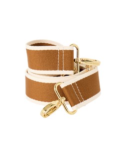 Tan Striped Crossbody Bag Strap £15