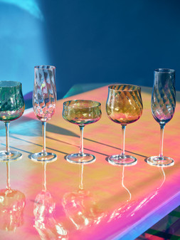 Vivi Lustre Champagne Saucers Set of Four £29.5