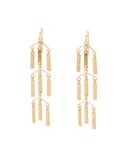 Tari Bar Charm Mobile Gold Tone Statement Earrings £22.5
