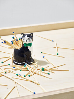 Pierre The Cat Ceramic Matchstick Holder £16.5
