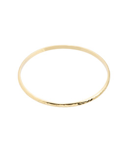 Anita Machine Engraved Textured Gold Plated Bangle £48