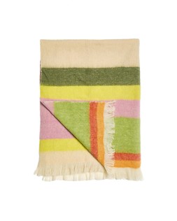 Multicoloured Stripe Cosy Throw £45