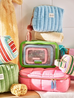 Multicoloured Stripe Packing Cubes Set of Four £39.5