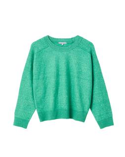 Oliver Bonas Green Sparkle Trim Jumper £60