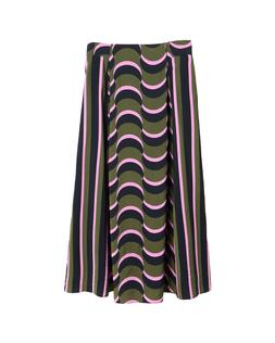 Oliver Bonas Green Wave Geo Midaxi Skirt £65