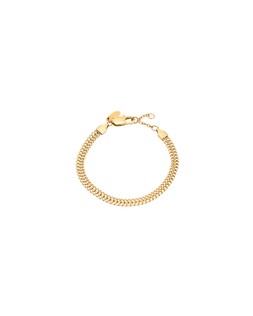 Oliver Bonas Sylvia Interest Chain Stainless Steel Bracelet £28