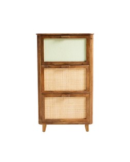 Oliver Bonas Tinta Stripe Shoe Cabinet £595