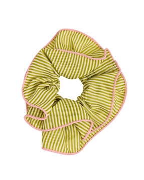 Lottie Green Stripe Scrunchie £14.50 from Oliver Bonas Ireland