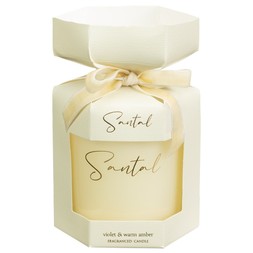 B&M HOME SS26 // CANDLES // SMALL CANDLE - SANTAL // £2.50 //
