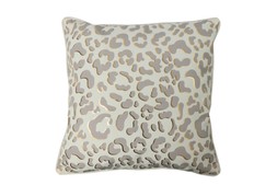 B&M GARDEN SS26 // NATURAL GARDEN // LEOPARD FLOOR CUSHION // £15 //