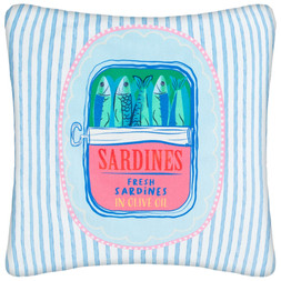 B&M HOME SS26 // ISLE LIFE - LIMITED TIME ONLY // SARDINE CUSHION // £8 //