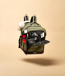 B&M HOLIDAY SHOP 2026 // LUGGAGE // MENS BACKPACK - GREEN £10 // GOODMANS NOISE CANCELLING WIRELESS HEADPHONES - WHITE £20 //