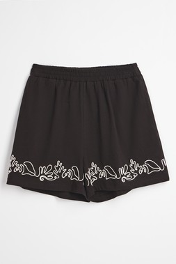 Embroidered Jersey Shorts £16