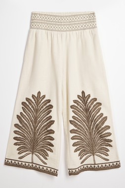 Palm Print Wide Leg Trousers £24