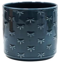 ARLEY BLUE DRAGONFLY PLANTER D17.5CM H17CM &pound;15.99