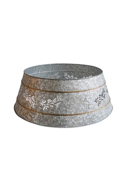 CUT OUT MISTLETOE TREESKIRT GALVANISED £64.99