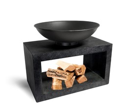 FIRE PIT & RECTANGLE CONSOLE GRANITE H52CM W64CM &pound;249.99